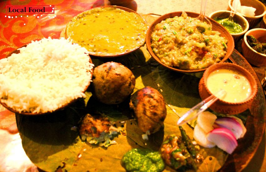 Local food in India