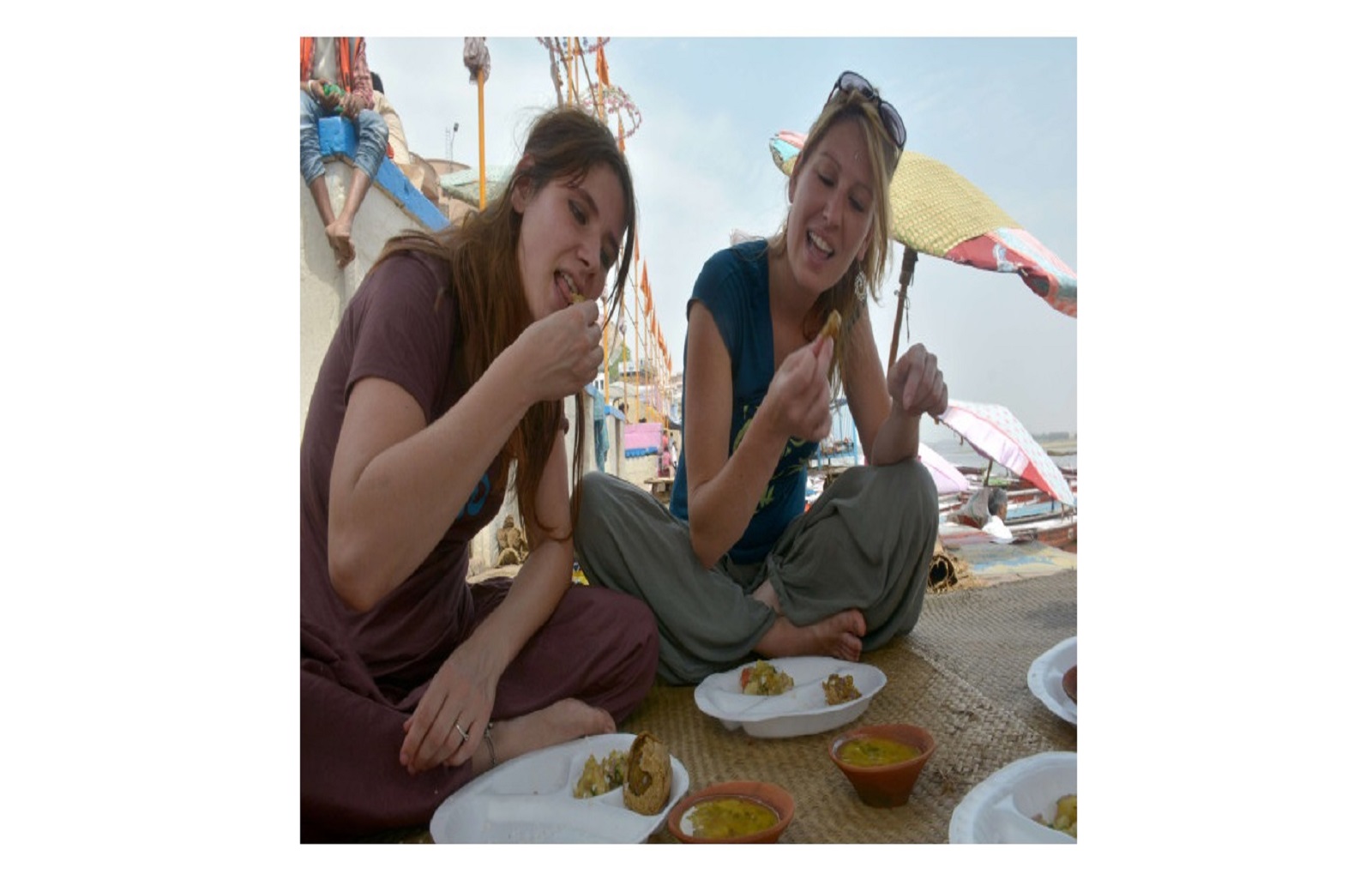 Local food in Varanasi