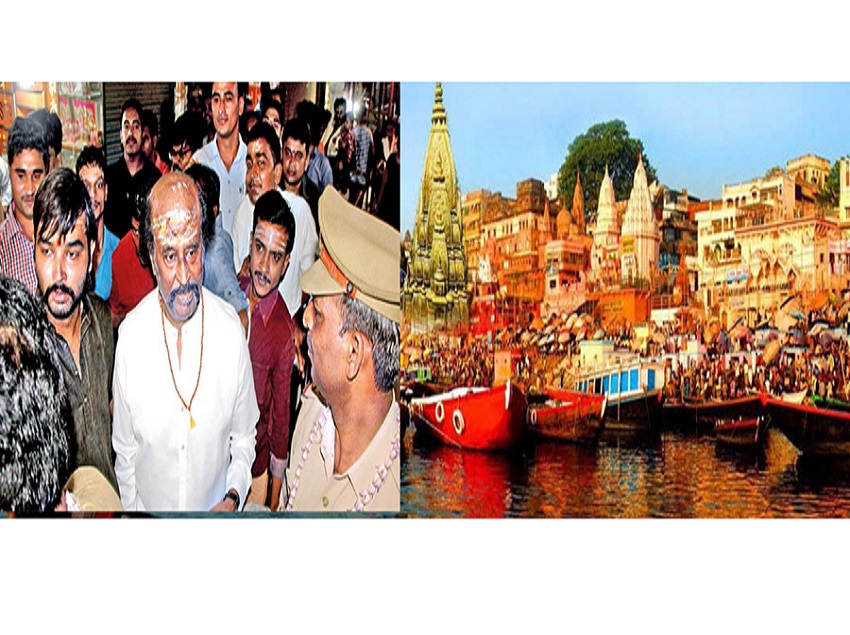 Rajinikant Visited Kashi Vishwanath Temple in Varanasi